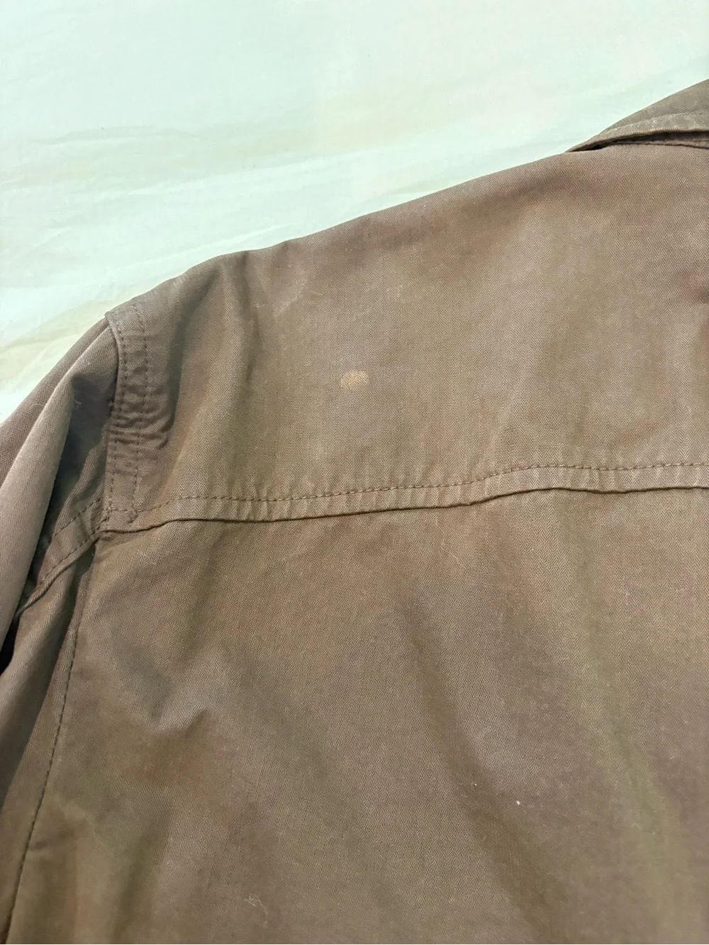 Vintage Banana Republic Chocolate Brown Military Field Jacket